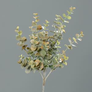 Eucalipt artificial verde-maro pudrat - 35 cm
