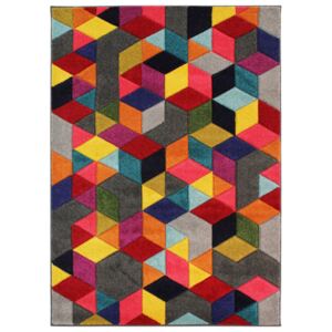 Covor Modern & Geometric Dynamic, Multicolor, 120x170