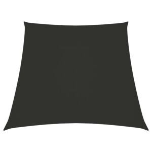 Parasolar, antracit, 3/4x3 m, țesătură oxford, trapez