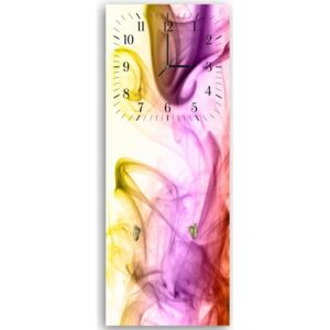 Ceas de perete - Colored Smoke 30x90 cm