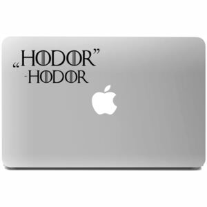 GLIX Game of Thrones Hodor - sticker laptop 11"
