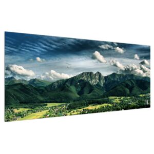 Tablou cu peisaj montan (Modern tablou, K010215K12050)