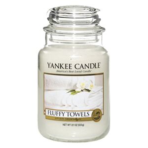 Yankee Candle parfumata lumanare Fluffy Towels Classic mare