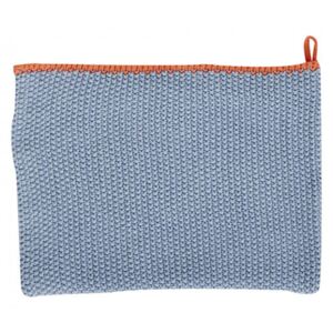 Prosop albastru/portocaliu din bumbac 40x60 cm Tea Towel Hubsch