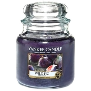Lumânare parfumată Yankee Candle Wild Fig, timp de ardere 65 - 90 ore