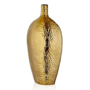 Vaza decorativa din ceramica Valentin Small Auriu, Ø20xH33 cm