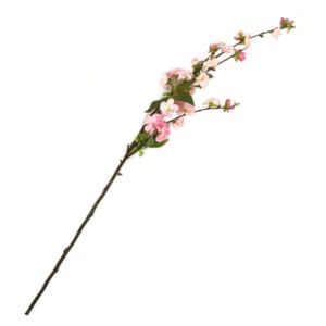 Fir floare artificiala Grace Roz, 88 cm