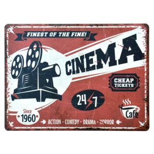 Falc Etichetele metalice - Cinema, 30x40 cm
