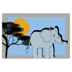 CARO Tablou pe pânză - African Elephant 50x40 cm