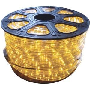 Tub luminos Flink LED galben, 11 mm, 2 fire, 30 LED-uri/ml