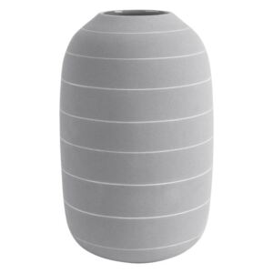 Vază din ceramică PT LIVING Terra, ⌀ 16 cm, gri deschis