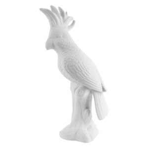 Statuetă din ceramică PT LIVING Cockatoo, alb