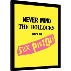 Sex Pistols - Never Mind The Bollocks Afiș înrămat