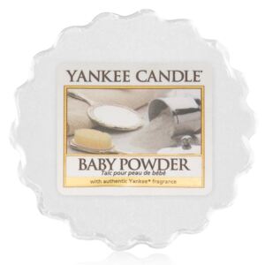 Yankee Candle lumanare alba parfumata pentru aroma lampa Baby Powder