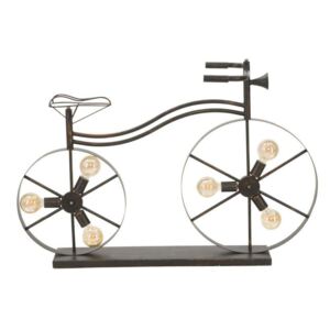 Lampadar Bicicletta, 70x110x49 cm, metal, negru
