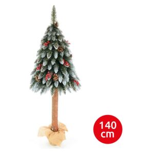 Brad de crăciun WOOD TRUNK 140 cm brad