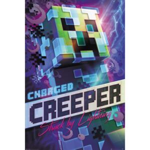 Minecraft - Charged Creeper Poster, (61 x 91,5 cm)