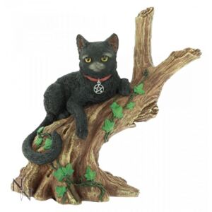 Statueta pisica neagra Onix 14 cm