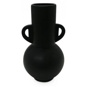 Vaza neagra din ceramica 27 cm Titi Opjet Paris