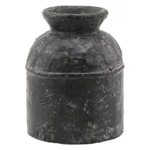 Vaza neagra din ciment 19 cm Jakaba House Doctor