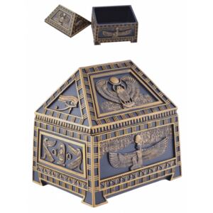 Cutie Bijuterii Scarabeul sacru si Isis 13 cm