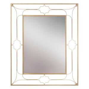 Oglindă de perete Mauro Ferretti Balcony, 80 x 100 cm, auriu