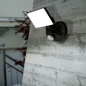 EGLO Lampă de perete cu senzor LED exterior "Pagino" 13 W, negru 98178