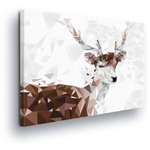 Tablou - Elemental Deer II 4 x 30x80 cm