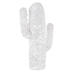 Decoratiune din lemn salcie alb model Cactus