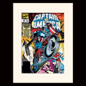 Marvel Comics - Captain America Fighting Chance Afiș înrămat