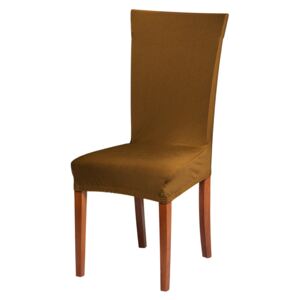 Astoreo Husa pentru scaun monocolora maro uni