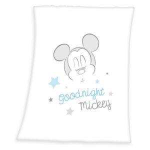 Pătură Goodnight Mickey, 75 x 100 cm