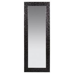 Oglinda din MDF 45x147 cm Black Swirl Santiago Pons