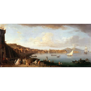 Bay of Naples from the North Reproducere, Claude Joseph Vernet