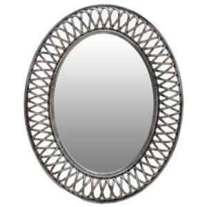 Oglindă cu ramă argintie Selena S