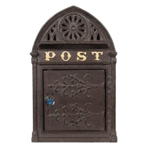 Cutie poștală din fier Clayre & Eef, înălțime 35 cm