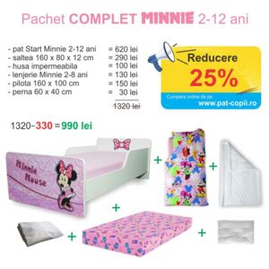 Pachet Promo Complet Start Minnie 2-12 ani