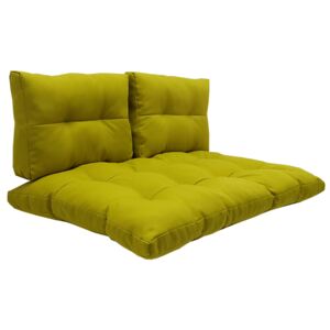 Perne pentru mobilier din paleţi, verde gălbui, ARYO