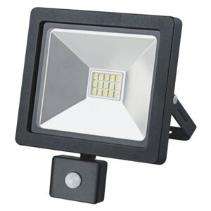 Solight WM-10WS-G - LED Proiector exterior cu senzor SLIM LED/10W/230V negru
