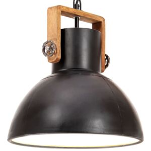 Lampă suspendată industrială, 25 W, negru, 30 cm, E27, rotund