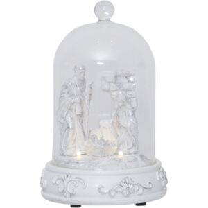 Decoratiune de Craciun Nativity, tip clopotel, 3 x LED 0.03W