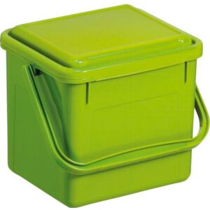 Composter de bucătărie, din plastic Rotho 4,5 l, verde