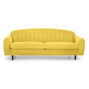 Canapea cu 3 locuri Scandic, galben