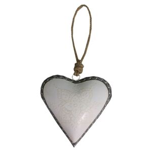 Inimă decorativă Antic Line Heart, 16 cm