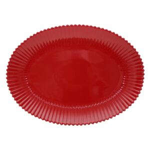 Tavă din gresie Costa Nova Pearlrubi, lățime 51 cm, roșu rubin