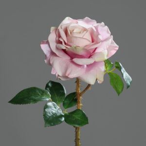 Trandafir artificial mov - 60 cm