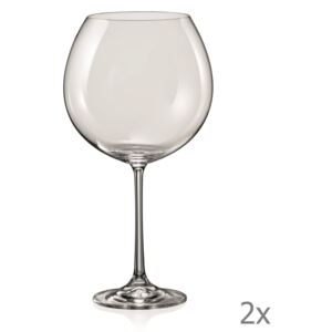 Set 2 pahare pentru vin Crystalex Grandioso, 710 ml