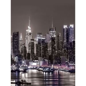 Buvu Fototapet: New York nocturn - 254x184 cm