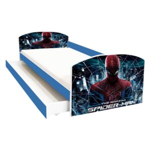 Pat copii Spider-Man Uimitorul cu sertar 144x75