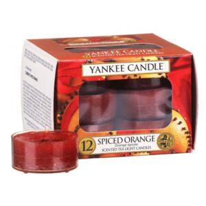 Yankee Candle portocalii parfumate lumanari de ceai Spiced Orange